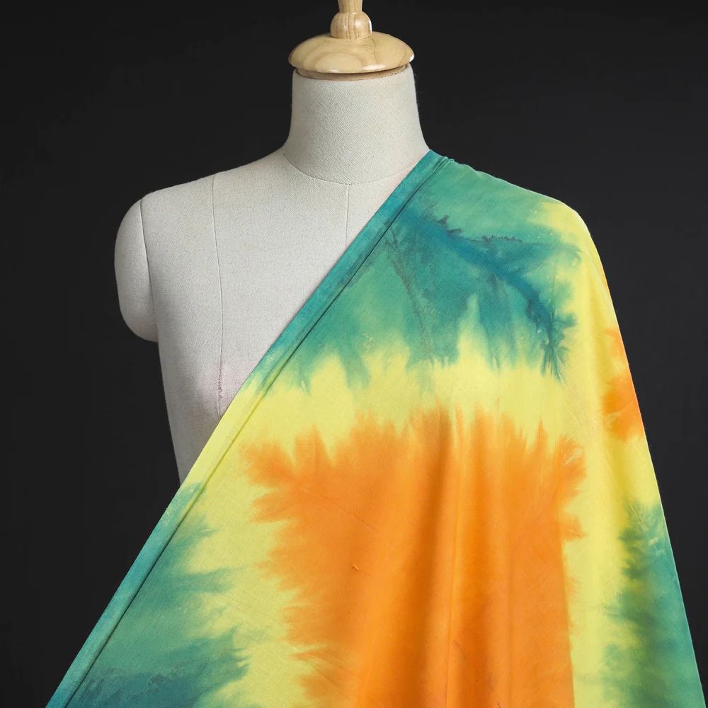 Designer Handmade Shibori Fabric